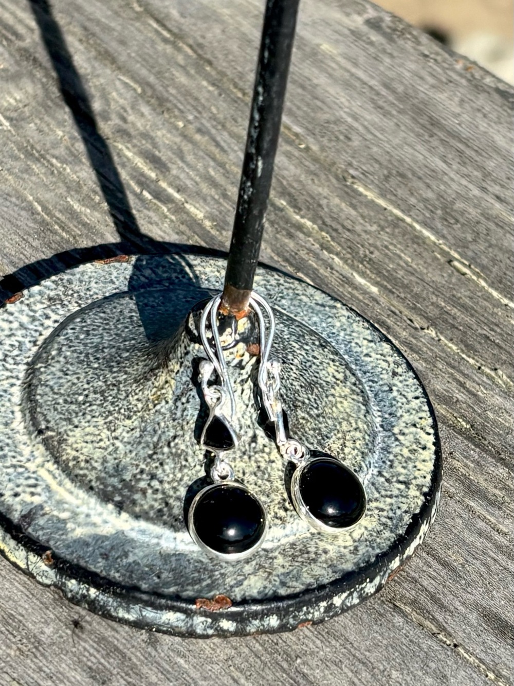 NEW! Onyx Earrings - Picture 7 of 12